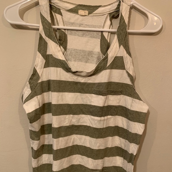 J. Crew tank top with front pocket - Picture 1 of 4